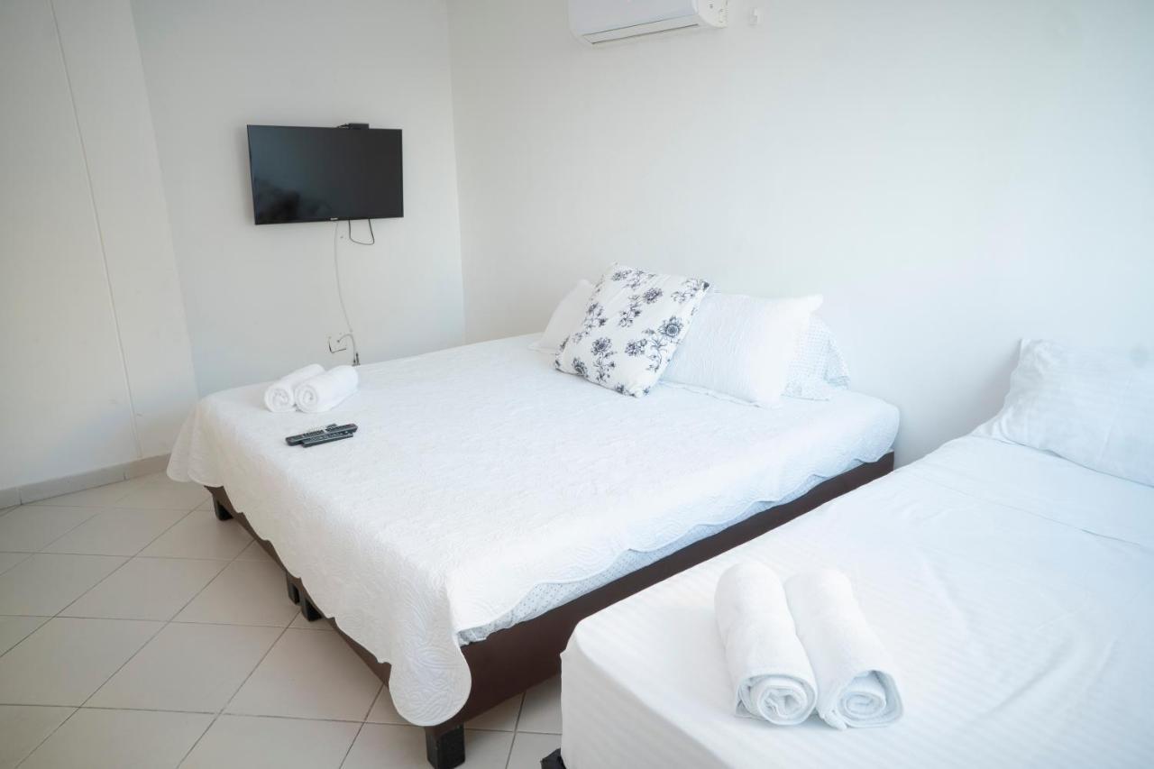 Апартаменты Apartamento En Bocagrande - Edificio Minarete Картахена Экстерьер фото