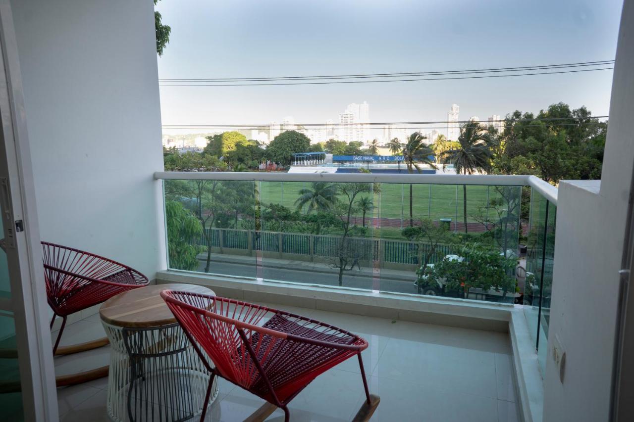 Апартаменты Apartamento En Bocagrande - Edificio Minarete Картахена Экстерьер фото